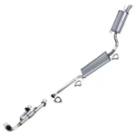 Stainless Steel Muffler Exhaust Kit With Flex Pipe Fits 05-2008 Honda Pilot 3.5L. Fixed Price $388.81.