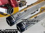 4.5" Rinehart 17-26 Harley M8 Touring Slip-on DBX45 Chrome Mufflers Exhaust. Fixed Price $499.95.