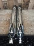 Harley Davidson Oem Touring Twincam Stock Chrome L&r Muffler 64900199 64900198. Fixed Price $179.99.