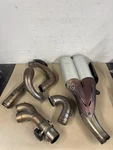 Used 2011 Ducati Diavel Carbon Stock Exhaust Muffler Silencer Header #0199. Fixed Price $149.99.