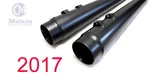 Ver 2.0 Mutazu Black Megaphone Slip-on Mufflers Exhaust 2017-UP Harley Touring. Fixed Price $219.50.