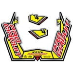 Pro Circuit T4-GP Kit Replacement Muffler Stickers DC09T4GP. Fixed Price $16.50.