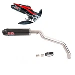 Slip-on For Honda CBR1000RR 2004-2007 Exhaust System Middle Carbon Fiber Muffler. Fixed Price $262.64.