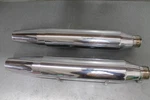 Harley Davidson 05-06 Softail Deluxe Chrome Mufflers 65375-05 65353-05. Fixed Price $175.00.
