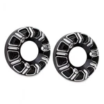 Arlen Ness 10-GAUGE Exhaust Tips For Scout Black I-1106. Fixed Price $151.04.
