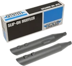 Drag Specialties 1801-1184 Slashdown Slip-on Mufflers 3.5" Black. Fixed Price $337.00.