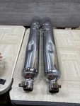 Oem Harley Touring Chrome Exhaust Muffler Pipes 65547-09, 65354-09. Fixed Price $70.00.