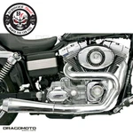 Harley Fxdse 1800 Dyna Screamin Eagle 2007 Full Exhaust Bassani Road Rage Chr.... Fixed Price $1506.69.