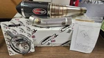 Scorpion Oval Slip-on Carbon Fiber Exhaust 2007 Suzuki GSXR1000 K7 Street. Fixed Price $699.99.