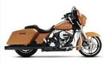 Rinehart 09-16 Harley Touring Black Slimline Dual Exhaust Header 4 Slip Ons Set. Fixed Price $1575.00.