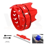 Exhaust Protector Guard Red For Honda Xl 600 Rm. Fixed Price $21.65.