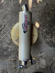 Remus Grand Prix Slip Muffler Carbon Fiber. Fixed Price $125.00.