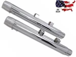 2.25" Diameter Chrome Straight Muffler Set Harley Sportster 2014-2021 XL1200 883. Fixed Price $99.95.
