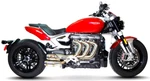 Comp Werkes Exhaust Stnls With Quiet Inserts 2020+ Triumph Rocket 3 #WT2500-S. Fixed Price $1229.00.