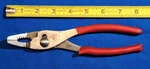 Mac Tools 310949 Offset Jaw Slip Joint Pliers 8" Long Red Handles. Fixed Price $29.50.