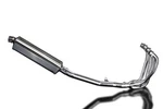 Delkevic Full 4-1 Exhaust Kawasaki ZRX1100 ZRX1200 17" Stainless Trioval Muffler. Fixed Price $470.99.
