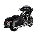 Vance & Hines Hd Dresser 17-22 Twin Slash Round Chrome Slip-on Exhaust. Fixed Price $649.95.