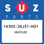 14305-26J31-H01 Suzuki Muffler 1430526J31H01, New Genuine Oem Part. Fixed Price $1440.89.