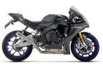 Muffler Silencer Arrow Titanium + Link Pipe For Yamaha / R1M 2025. Fixed Price $980.00.