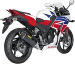 Akrapovic S-H3SO3-RC Carbon Fiber Slip-on Line Muffler CBR300R. Fixed Price $675.95.