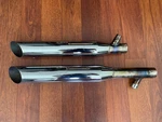 Harley Davidson 00-LATER Softail Screamin Eagle Ii Oem Chrome Mufflers 80444-03. Fixed Price $179.99.