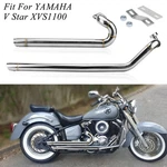Shortshots Staggered Exhaust Muffler Pipes For Yamaha V-star XVS1100 1999-2009. Fixed Price $162.80.
