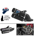 Mr 003CO D145 Carbon Silencers Termignoni Ducati Monster 1200 - 2014 2016. Fixed Price $1824.40.
