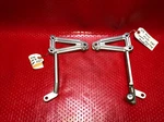 Kawasaki Ninja 250R 88-90 / 92-07 Oem Rear Passenger Peg Mount Brackets 20.1088. Fixed Price $30.00.