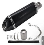 Motorcycle Slip MUFFLER,1.5-2" Carbon Fiber Unversal Silencers & M.... Fixed Price $29.99.