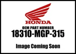 Honda 2012-2014 Cb Muffler 18310-MGP-315 New. Fixed Price $2299.00.