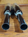 Triumph Muffler T120R Or TR6R, New/never Installed. Fixed Price $249.00.