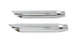 16-1/2 Inch Baloney Slice Slip Muffler Chrome For Harley-davidson. Fixed Price $162.99.