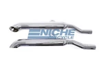 Honda GL1000 Gold Wing Touring Performance Mufflers Chrome Turndown. Fixed Price $313.95.