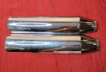 Harley Davidson Sportster Exhaust Muffler Heat Shields 65400199 Chrome Used. Fixed Price $49.99.
