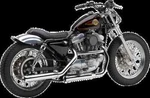 Cobra Chrome 3IN Neighbor Hater Slip On Muffler For Sportster 1200 Custom 96-03. Fixed Price $415.54.