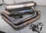 Bmw 06/09 F800ST Akrapovic Exhaust Pipes Muffler Carbon Fiber Clamp. Fixed Price $650.00.