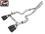 Awe Track Edition Catback Exhaust W/ Diamond Black Tips For 15-20 Bmw F8X M3/M4. Fixed Price $2045.00.