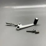 Bmw F800ST Shift Lever Silver 2006 2007 2008 2009 2010 2011 2012 Oem. Fixed Price $90.00.