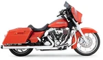 Rinehart Racing 95-09 Flh 3.5" Slip-ons Chr W/blk End Caps 500-0100. Fixed Price $704.44.