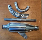69-71 Honda Z50 Mini Trail Oem Exhaust Muffler, 183A1-045-671. Fixed Price $310.00.