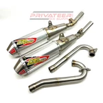 Pro Circuit T-6 Dual Full Exhaust System Honda CRF250R/RX 2018-2019 0111825G2. Fixed Price $875.96.