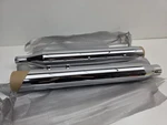 Ta A.23 Rush Racing Exhaust Mufflers Chrome 4 Big Louie Part No. 32S02-300. Fixed Price $399.00.
