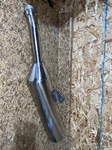 07-12 2012 Yamaha Left Exhaust Pipe Muffler Slip On Silencer. Fixed Price $70.00.