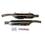 Triumph Scrambler Efi T2205500/505 Upper And Lower Exhaust Muffler. Fixed Price $326.45.
