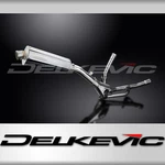 Suzuki DL650 V-strom 2004-2011 Slip On 14" Oval Stainless Exhaust Muffler Kit. Fixed Price $389.99.
