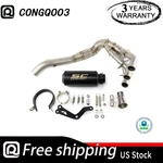 MT-09 2020-2025 For Yamaha Exhaust Front Pipe Muffler Tips Whole System. Fixed Price $185.99.