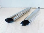 2012-2013 Harley Davidson Cvo Road Glide Fltrxse Rear Chrome Exhaust Mufflers. Fixed Price $249.95.