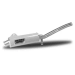 Hmf Slip On Exhaust For Yamaha Warrior 87-04 Brushed W/turn Down. Fixed Price $399.95.