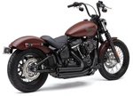 Cobra Speedster 909 Exhaust Black Harley Softail Fxbb/fxlr/flsl/flde 18-21. Fixed Price $521.63.