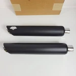 Vance & Hines 3" Twin Slash Slip-on Mufflers Black 4637 For Harley 10-17 Dyna. Fixed Price $541.49.